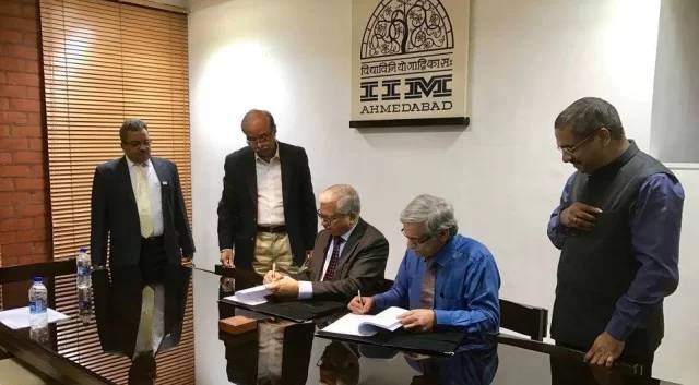 MOU with IIM Ahmedabad